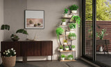 Plant Stand Indoor with Grow Lights, 9 Tiered Indoor Plant Stand, 63" Metal Plant Shelf, Tall Plant T3210P356964