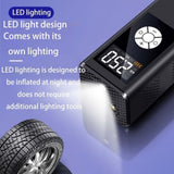 Wireless car inflatable pump high-power portable intelligent digital display inflatable treasure 03459503