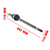 Front Driver Left CV Axle Assembly Replacement for Jeep Wrangler 2.0L 3.6 V6 2018-2021 68413463AA 97885613