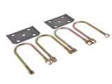 Trailer U-Bolt Kit & Leaf Spring Tie Plates Tieplate 8,000 lbs Heavy Duty 04250560