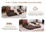 2-in-1 Foldable Sofa Bed,70 Inch Folding Boneless Couch Convertible Compressed Sleeper Sofabed, 4 W2231P466739