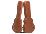 Hard-Shell Electric Guitar Case for GLP Style Electric Guitar Bulge Surface Brown 03553169