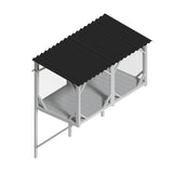 Catio, Window Perch for Large Indoors - for Sunbathing, Napping & Overlooking, Wooden W2831P241976