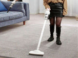 White folding handheld vacuum cleaner with four in one blowing, suction, charging, and suction 32314572