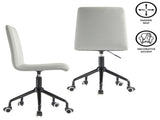 Rolling Linen Swivel Office Chair, Multiple Colors 14262091