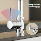 Commercial Kitchen Faucet with Pull Down Sprayer, Single Handle Single Lever Kitchen Sink Faucet W1932P155964