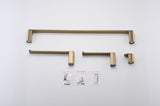 Wall Mounted 4-Piece Bathroom Accessories W121750586