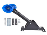 Adjustable Boat Trailer Winch Stand with Blue Roller - Universal Winch Mount Post for 3" to 4" Wide 03361391