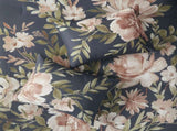 8 Piece Cotton Comforter Set Navy Cal King B035128844