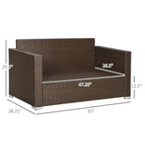 Pieces Patio Furniture Set 37872942