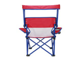 Kids Canopy Chair with Safety Lock , Red/Blue 10956284