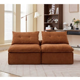 Modular Sofa,No Armrests,At will DIY,Soft Chenille Fabric,Neck W2108P261274