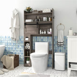 Toilet Storage Cabinet Gray 94608854
