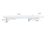 Laundry Room Folding Table Wall Mounted Folding Table for Small Spaces,Fold Down W3226P325708