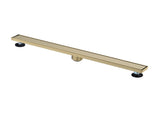 36 Inches Linear Shower Drain, Included Hair Strainer and Leveling Feet W2287P151473