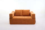 ZUN Modern Minimalist Sofa, Fold-Out Sofa Bed, Convertible Chair Floor Couch & Sleeping Mattress for W1829P186302