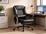 400 lbs Massage Office Chair with Heat, Big and Tall Reclining Desk Chair with Lumbar Support & 87323157