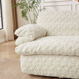 Liyasi Full Compression sofa chair with swivel add Ottoman W820P312318