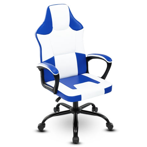 ZUN Video Game Chair Adults, Gaming Chair Office Chair with Handrail, Adjustable Height Gamer Chair 08467787
