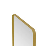 ZUN Wall Mirror 24x36 Inch Golden Rectangular Mirror Metal Framed Mirror Vanity Mirror Dressing Mirror, W1435P151591