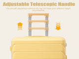28 Inch ABS Hard Shell Large Travel Checked Luggage - Scratch Resistant Surface Four W2787P437261