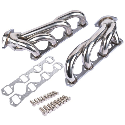 ZUN Exhaust Manifold Headers Stainless Steel for 1979-1993 Mustang 5.0 V8 GT LX SVT 17722628