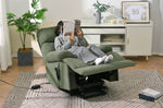 ZUN Oversized Power Lift Recliner Chair for Elderly, Electric Fabric Recliner Chair for Seniors, Home W1028P261277