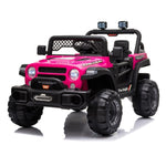 ZUN BBH-016 Dual Drive 12V 4.5A.h with 2.4G Remote Control off-road Vehicle Rose Red 13861835