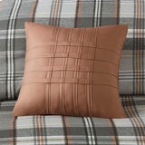 Full/Queen Plaid Comforter Set B035P203245