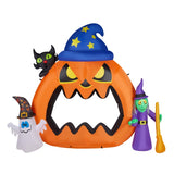 6.9ft Pumpkin Inflatable Halloween Decoration 23910280