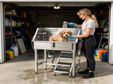 Stainless Steel Dog Washing Station 54464031