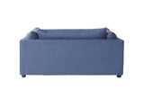Enda Oversized Living Room Pillow Back Cuddler Arm Chair with Ottoman T2574P196964