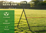 Adjustable Foldable Rebounder Net Multi-Sport Training Bounce Back Goal 8.5' X 6.5' for 58553831