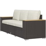 Rattan Three-Seat Sofa 48648870