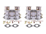 2pcs Carburetor For Weber 40DCOE 40 DCOE Twin Choke 19550.174 4 Cyl 6 Cyl VW V8 19550174 28059452