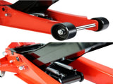 Floor Jack, 4 Ton Low Profile Floor Jack, Heavy-Duty Steel Racing Floor Jack with dual Piston Quick W1239115445