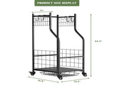 Golf Bag Storage Garage Organizer,Golf Club Bag Storage Rack for Garage, Extra Storage Rack for Golf 80955444