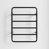 18.7" Heated Towel Rack for Bathroom,Wall Mounted with Intelligent Touch Screen Timer, 6-Bar Towel T3177P305026