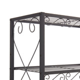 ZUN Queen Bed Frame with 2 Nightstandss with Storage Cabinet, with Shelves, Bookcase W2167131144