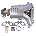 ZUN 673-608 Catalytic Converter Exhaust Manifold for Honda Civic DX LX CX HX 1.7L 2001-2005 60539009