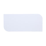 Rectangular Coffee Table with 1 Storage Drawer, White and Black B016P312874