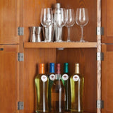 4-Tier 72" Corner Kitchen Pantry Storage Cabinet with 8 Doors Tall Storage Cabinet, Corner Cabinet W1758P211014