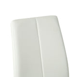 Modern PU seat dining chair Living room chair Upholstered chair, gold-plated metal legs design, W210P226024