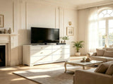() Double-Column 6-Drawer Chest Particleboard and Paulownia Drawer Dresser with 62068753
