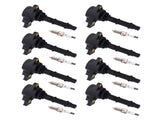 8x Ignition Coil & Spark Plug fit for Mercedes-Benz E550 G550 ML550 5.5L 2007-2015 37705019