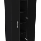 Pantry Cabinet Clinton, Kitchen, Black B092142839