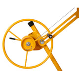 Drywall Lift Panel 11' Lift Drywall Panel Hoist Jack Lifter,yellow W46537283