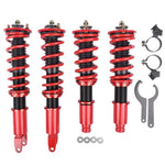 ZUN 4* Coilover Spring & Shock Assembly Front Rear for Acura Integra 1990-1993, Honda Civic / CRX 30570989