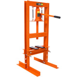 6 Ton Hydraulic Press, Benchtop Hydraulic Shop Press, H-Frame Garage Floor Press with Press Plates, 82062720