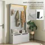 Hall TreeChester Dresser/Storage Cabinets/Lockers/rolling wardrobe 65032267